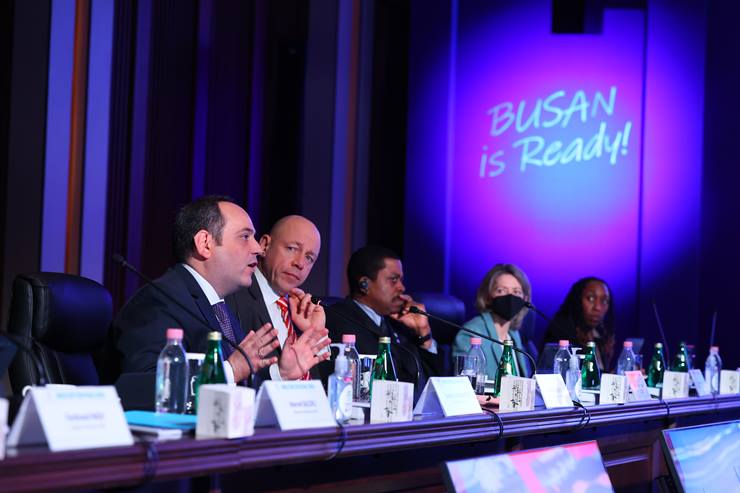 현지실사 1차 PT(서울 신라호텔)-부산일보-연합